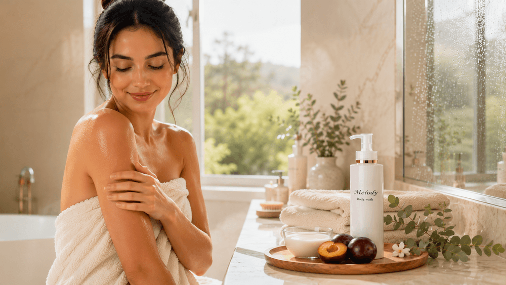 melod body care gentle daily body care routine